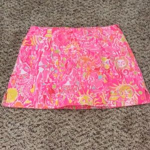 Lilly Pulitzer Keys Print Skort